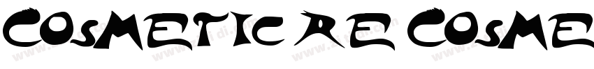 Cosmetic Re Cosmeti字体转换